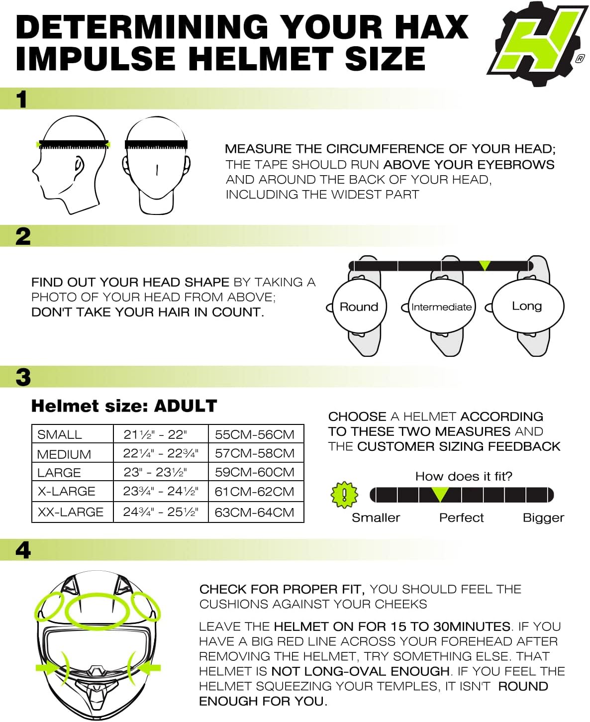 Thumbnail 5 de HAX Full Face DOT-Approved Helmet with Dual Rear Wing - Impulse Droid Pink, Size L