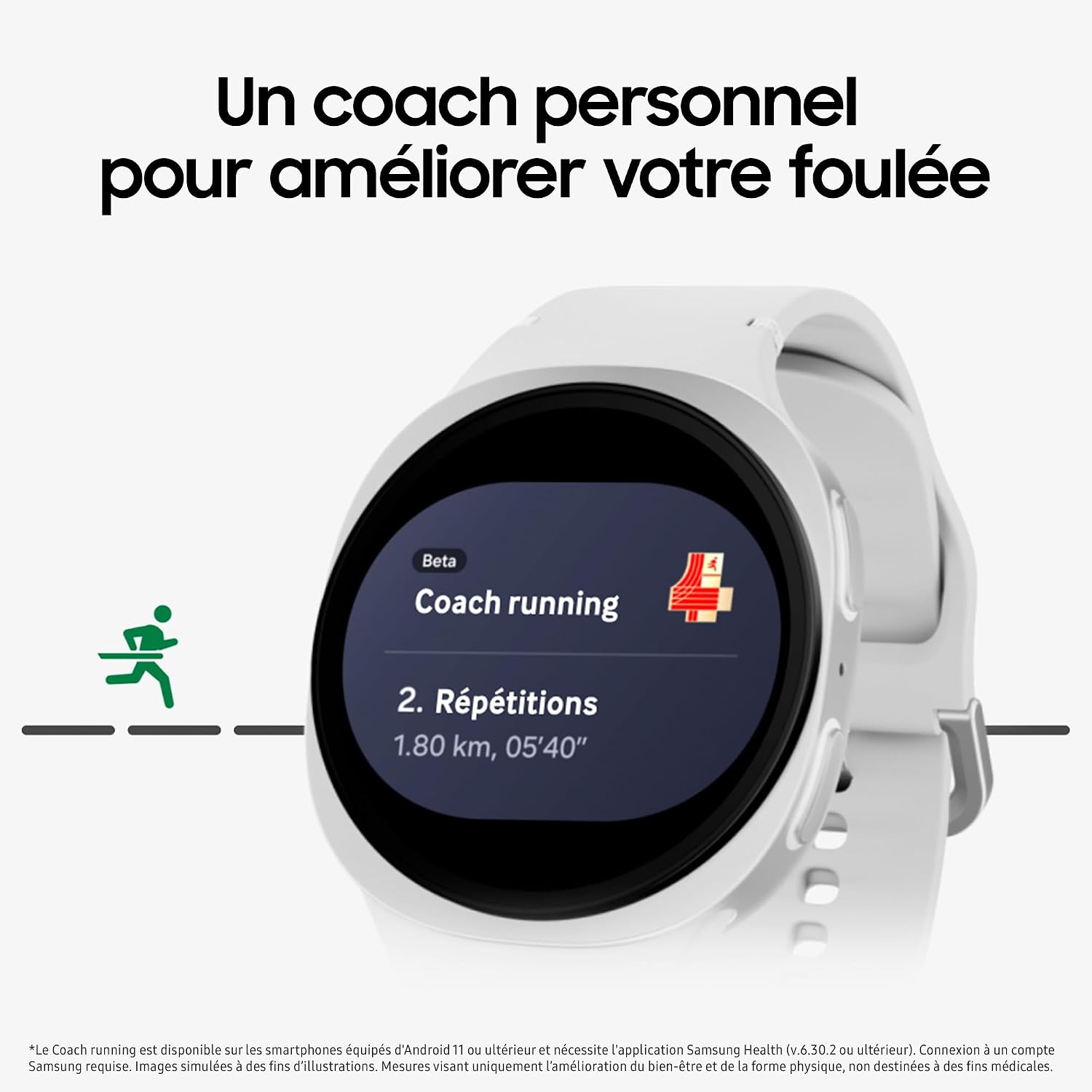 Thumbnail 4 de Samsung Galaxy Watch8 40mm Argent
