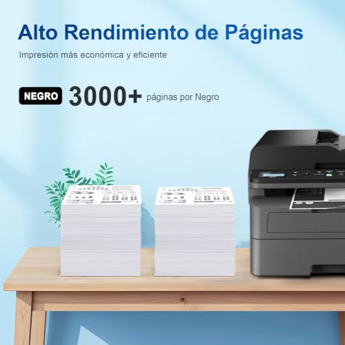 Detalle 2 de Denvoer TN-2510XL, tóner negro remanufacturado de 3000 páginas para Brother