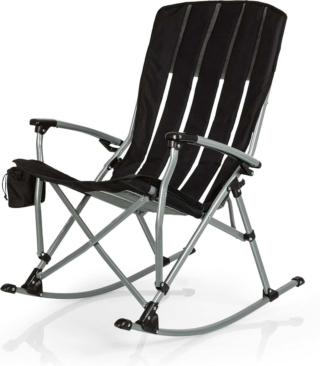 Detalle 2 de Picnic Time NFL Unisex-Adult Outdoor Rocking Camp Chair (New Orleans Saints) — XL Heavy-Duty Camping Chair