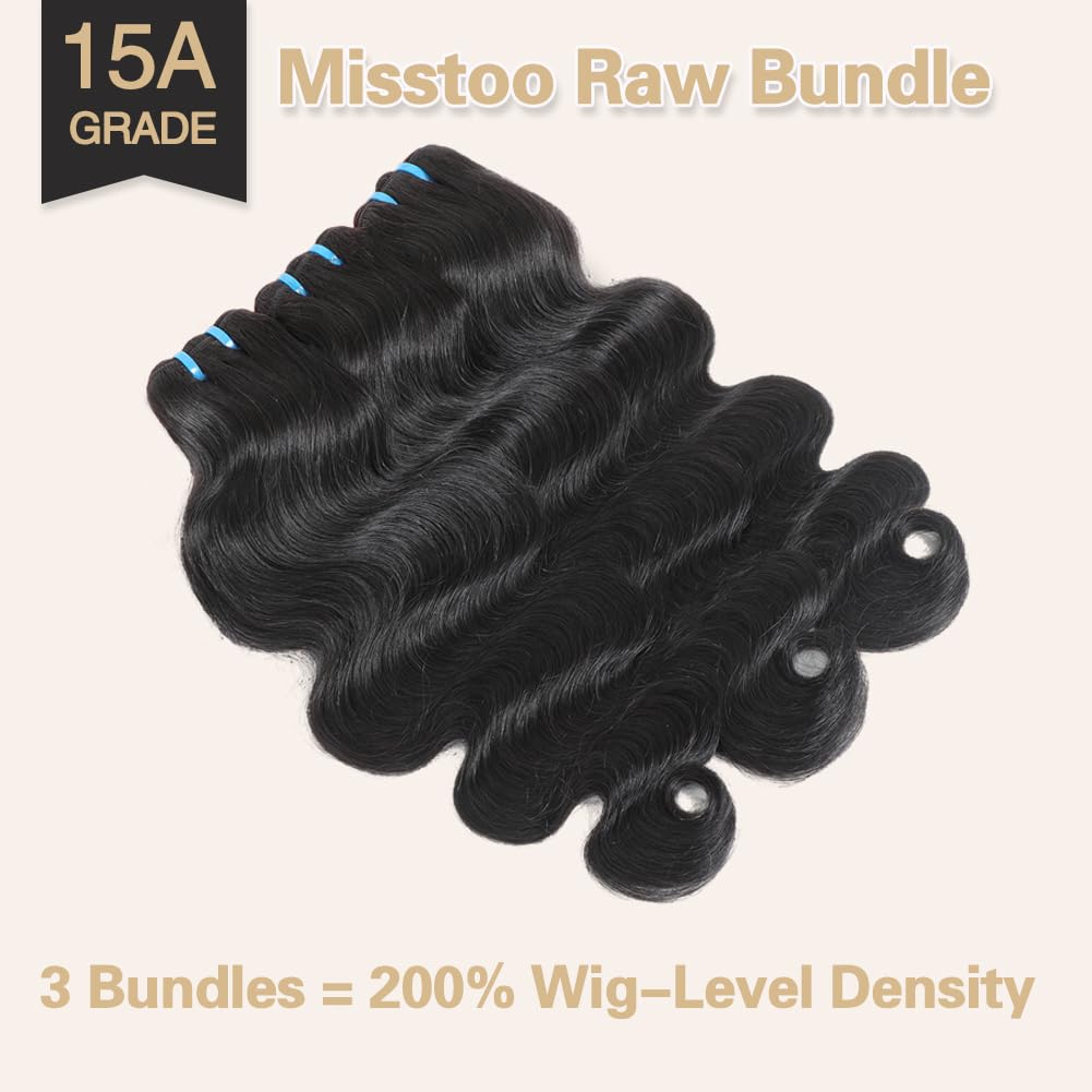 Thumbnail 1 de Misstoo 15A Cambodian Body Wave Bundles – 3 Bundles, 28 28 28 Inch