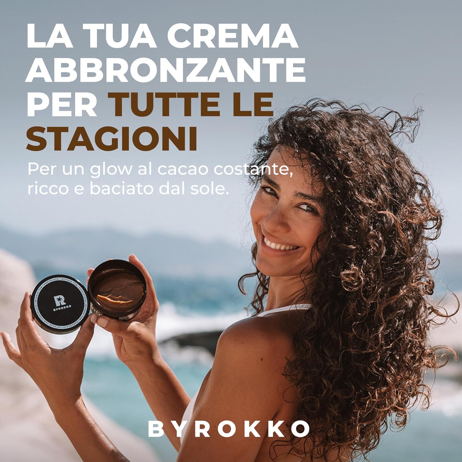 Thumbnail 6 de BYROKKO Shine Brown Crema Acceleratore Abbronzante al cioccolato (200 ml) per lettini e sole
