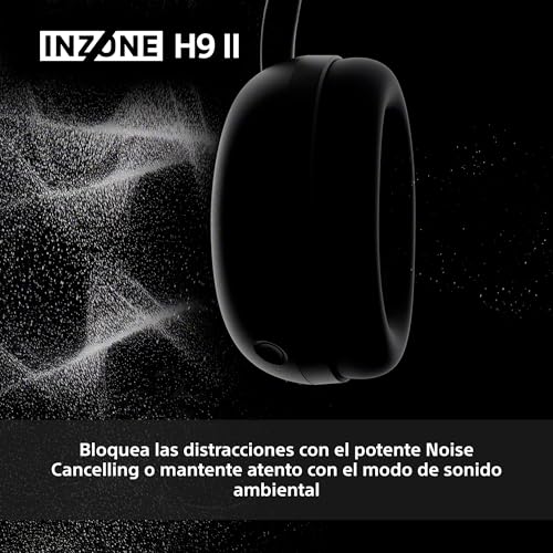 Detalle de Sony INZONE H9 II: Auriculares gaming inalámbricos con cancelación de ruido y micrófono extraíble (Fnatic Edition)