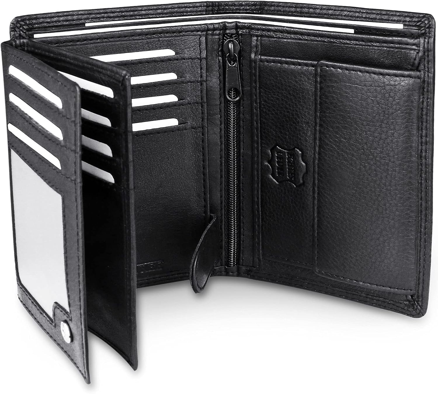 Detalle de Frentree Herren Geldbörse Nappa Leder 15 Karten 👛