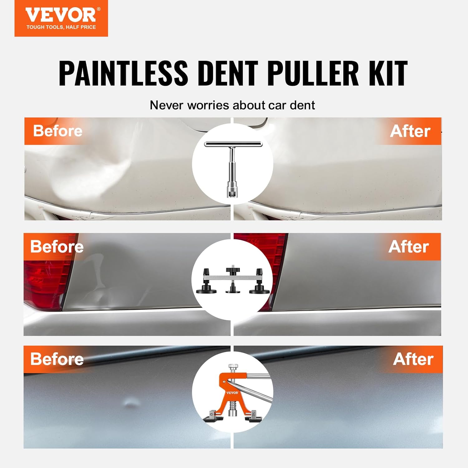 Thumbnail 1 de VEVOR 117 PCS Car Dent Puller Kit