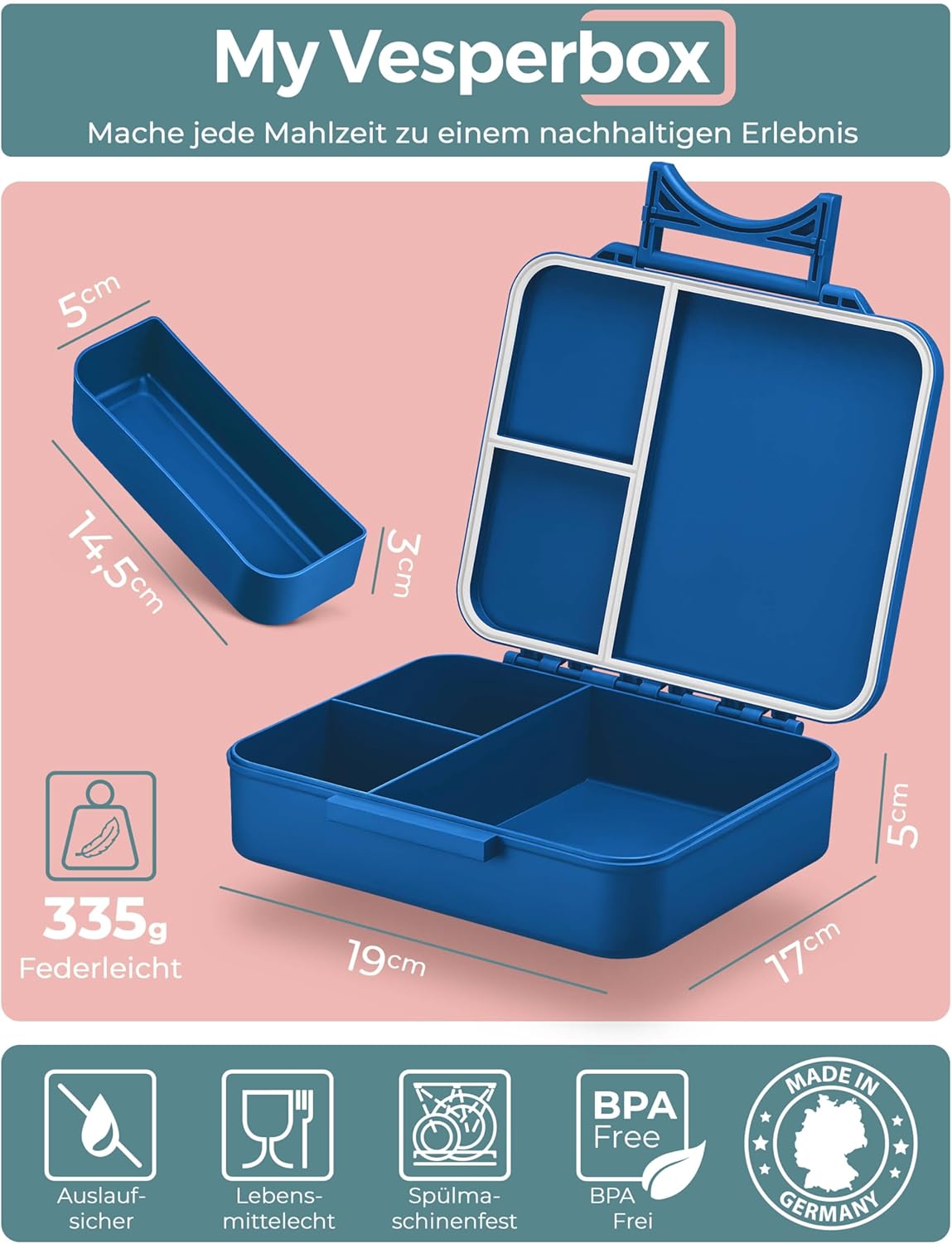 Thumbnail 1 de My Vesperbox Liv Brotdose 🍱