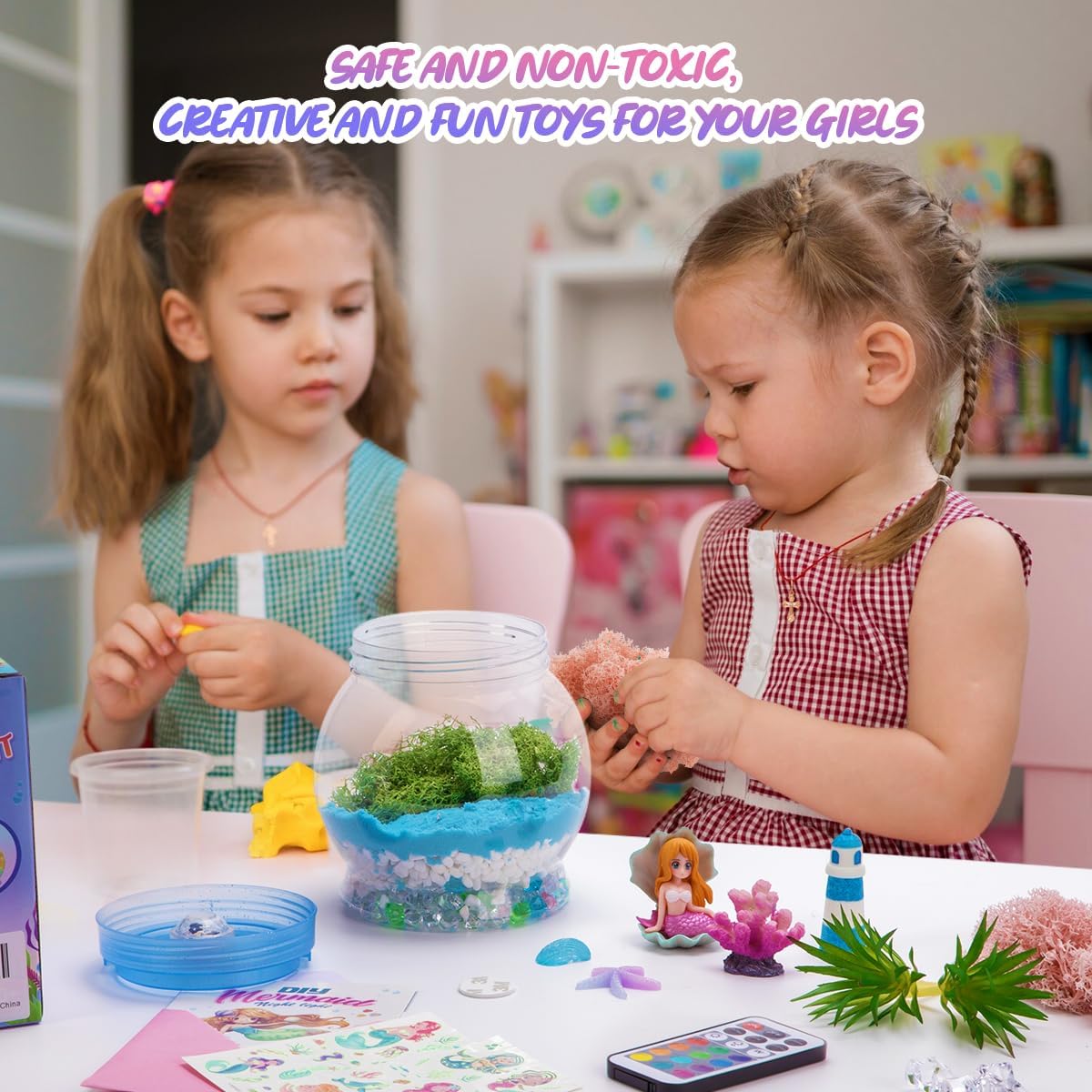 Detalle 1 de MELAND Mermaid Terrarium Kit for kids