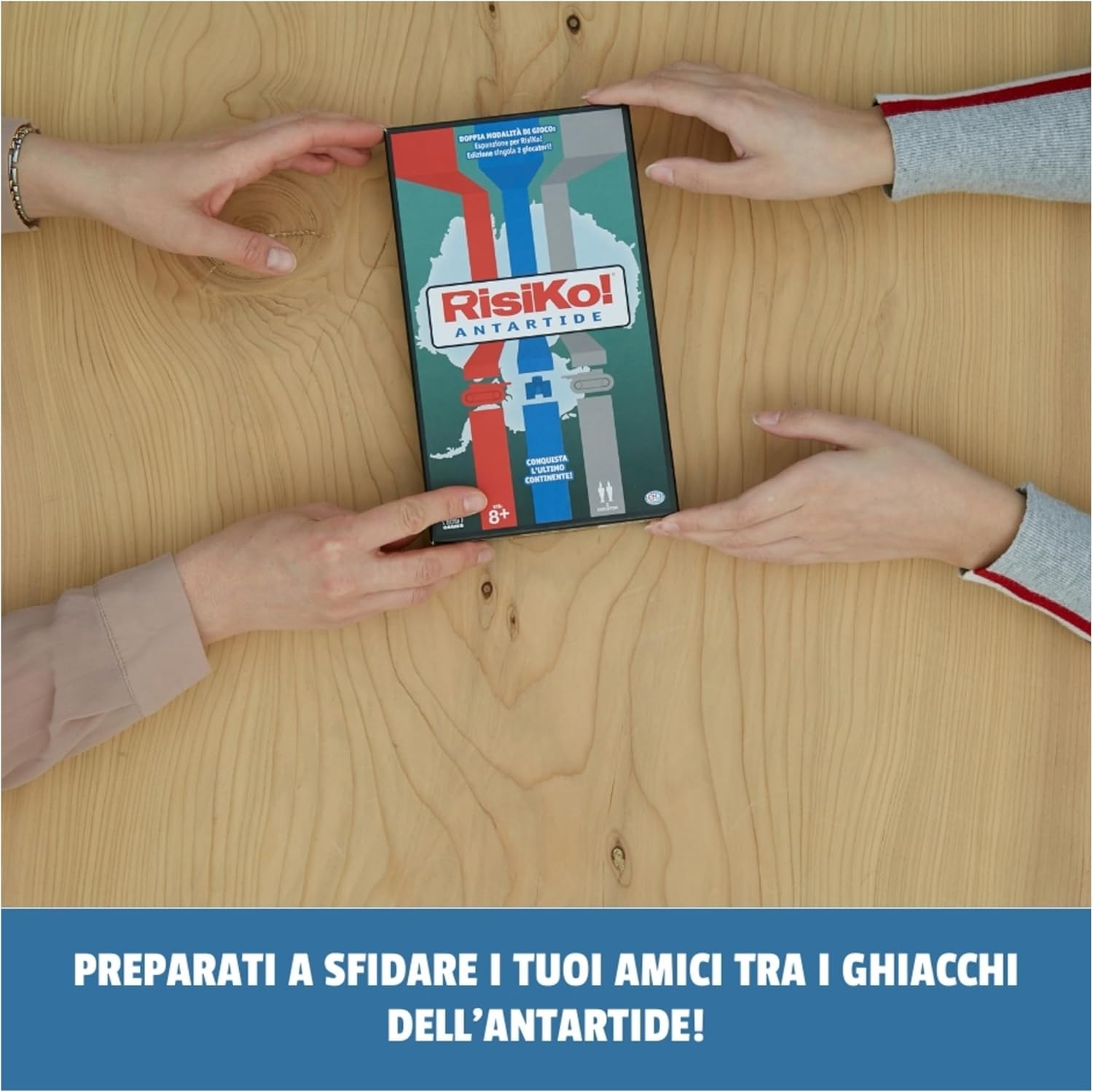 Thumbnail 4 de Risiko! Antartide di Editrice Giochi – Gioco di strategia 2 in 1 per sfide tra amici e in famiglia
