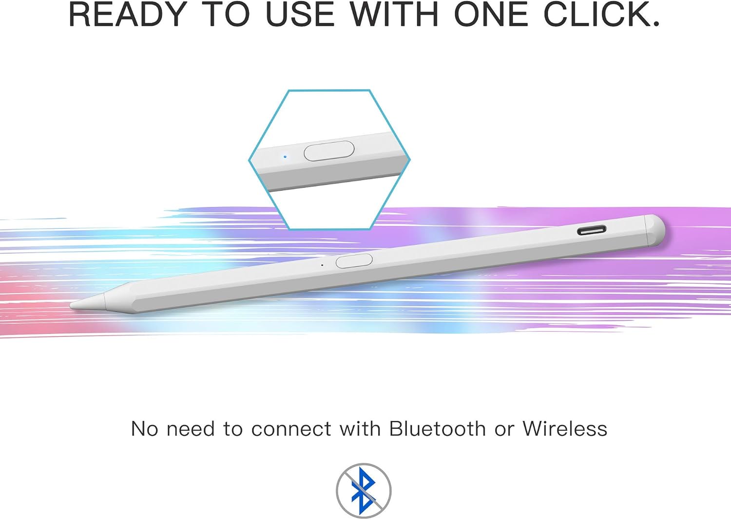 Thumbnail 4 de Lápiz Táctil para Apple iPad con sensibilidad de inclinación