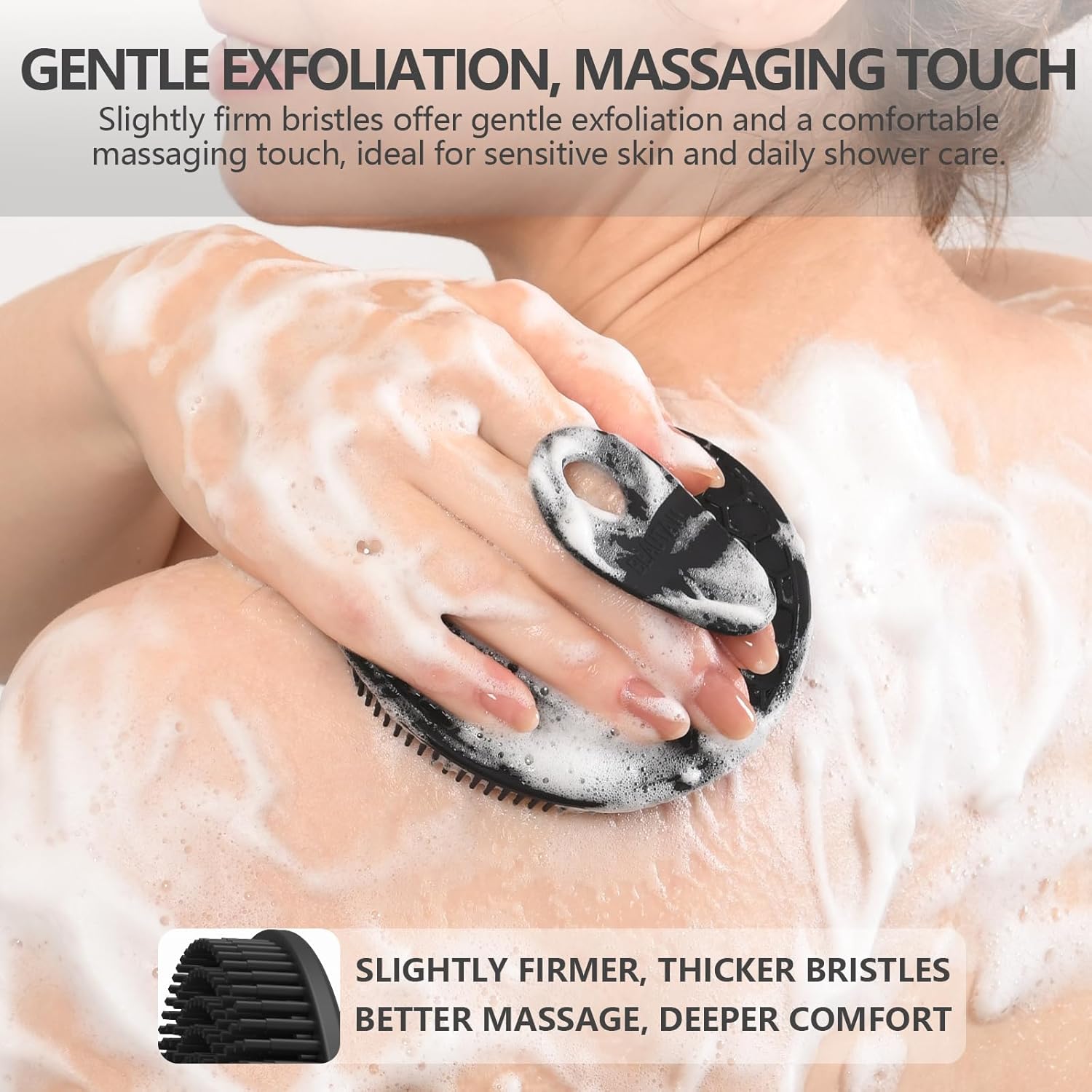 Detalle de Silicone Body and Face Scrubber Set 5 Pack by BEAUTAIL