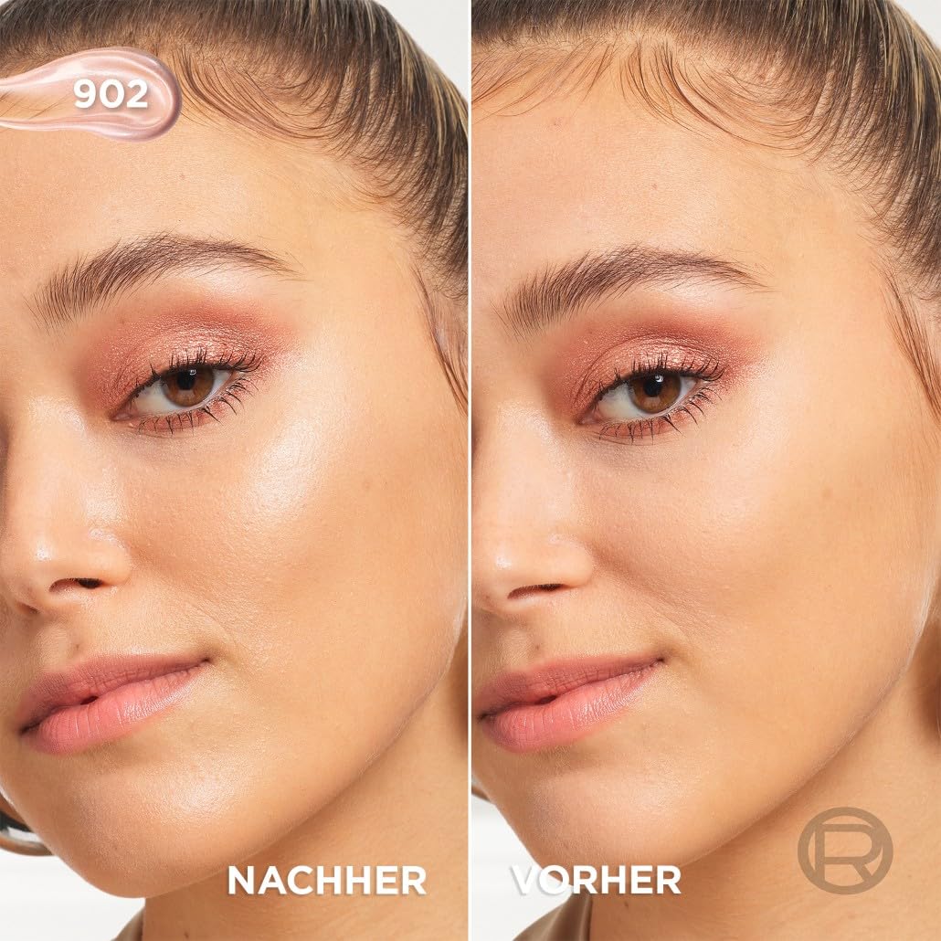 Detalle de L'Oréal Paris Lumi Glotion 902 Light Glow – flüssiger Multi-Use Highlighter für Gesicht & Körper