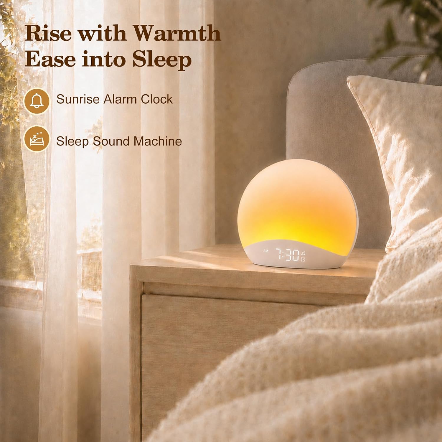 Detalle 2 de REACHER Sunrise Alarm Clock 26 sounds