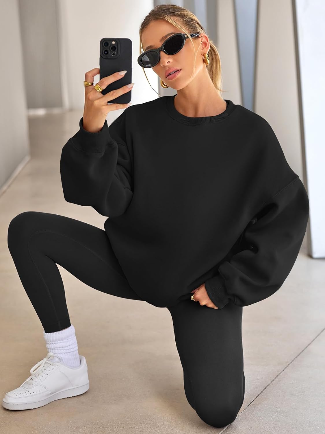 Thumbnail 2 de EFAN Oversized Sweatshirt Hoodie