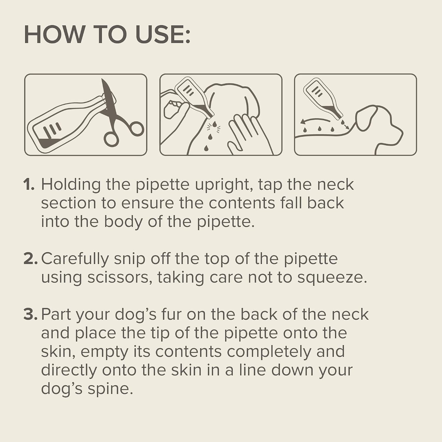 Thumbnail 6 de Beaphar Dimethicare Line-On Flea & Tick Control for Small Dogs up to 15kg (3 Pipettes)