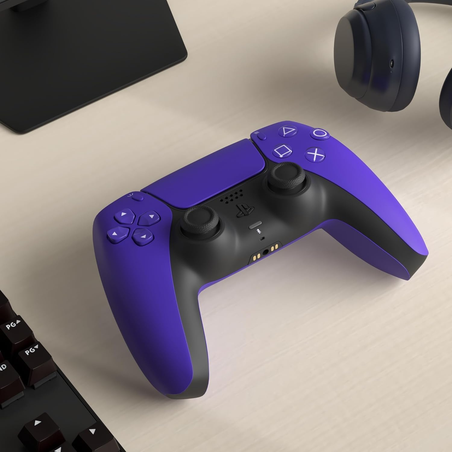 Detalle de Manette DualSense sans fil Galactic Purple – Sony/PlayStation 5