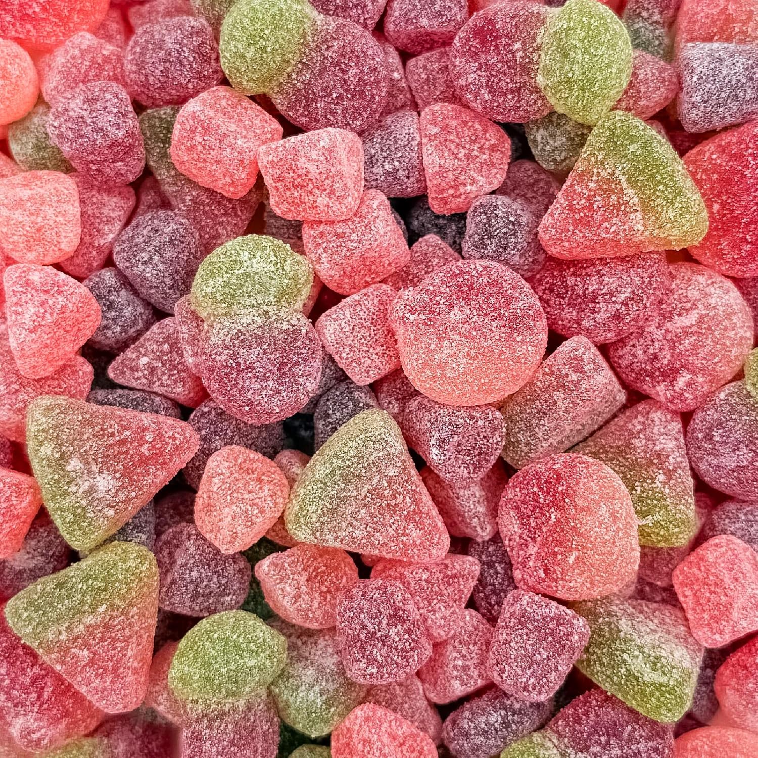 Detalle de ILIKE! Sour Fruit Jelly Candy Mix, Dye-Free Vegan Gummies, 1 Lb Bag