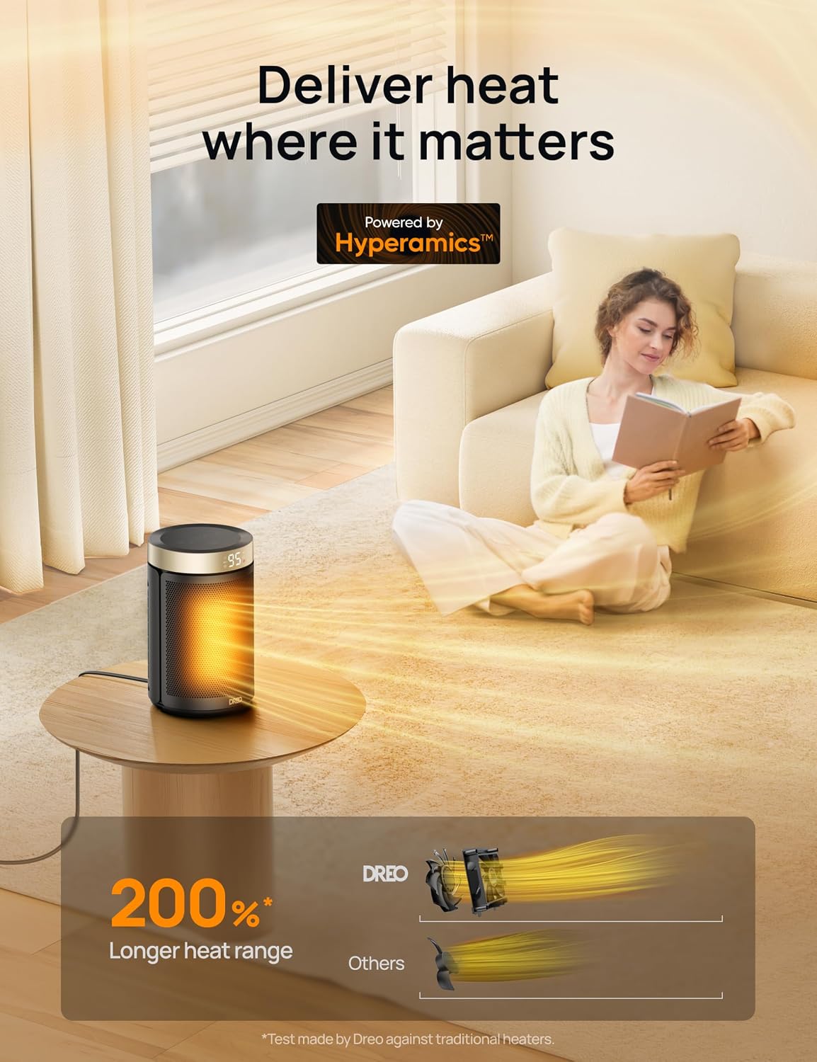 Thumbnail 3 de DREO Space Heater 1500W Portable