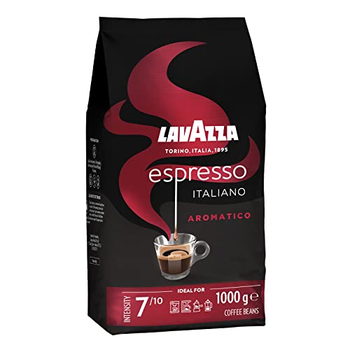 Detalle de Lavazza Espresso Aromatico – Arabica & Robusta Kaffeebohnen, 1 kg