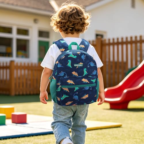 Thumbnail 6 de GAGAKU Mochila infantil Dino: 32 cm para 2–4 años, pana suave y seguridad reflejante