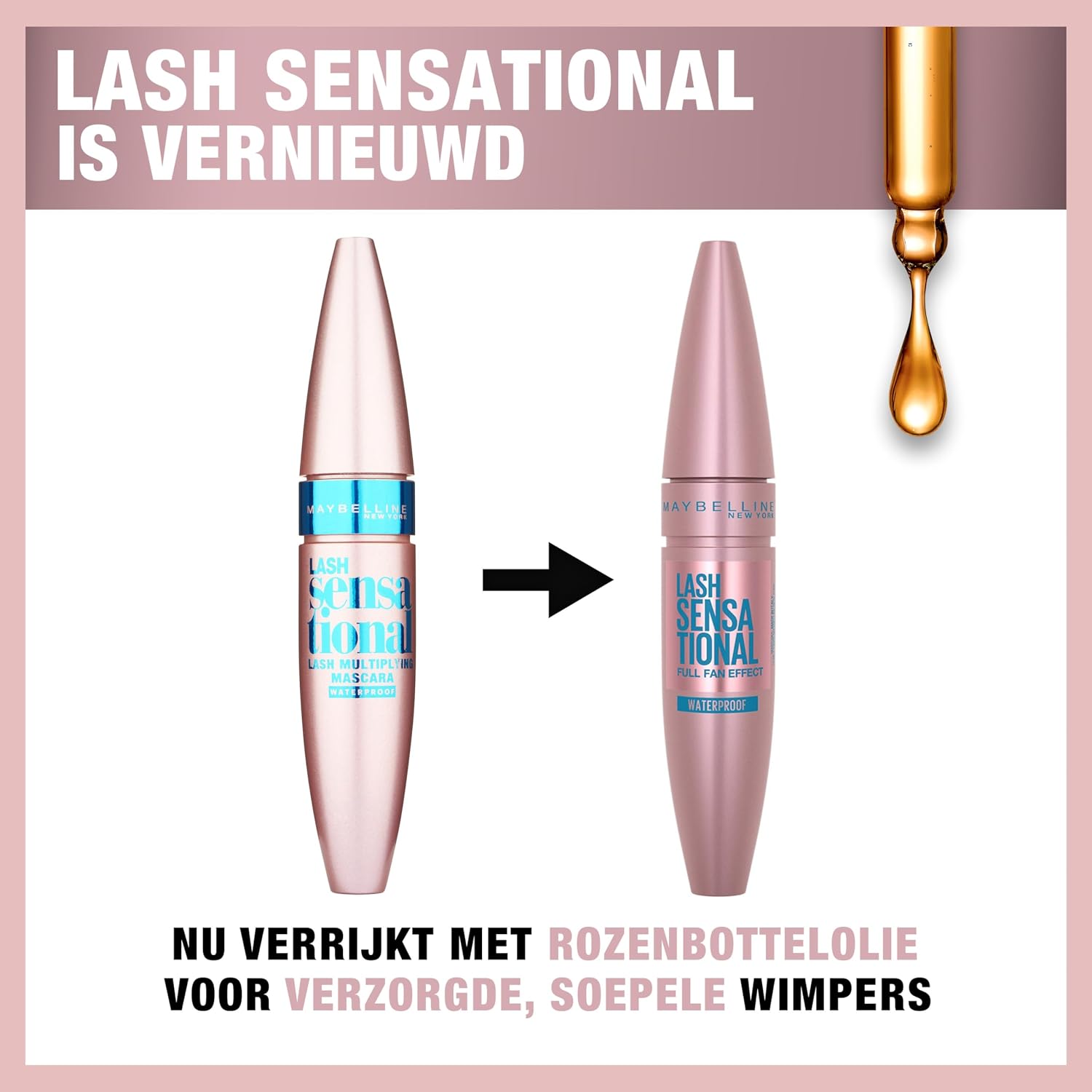 Thumbnail 5 de Maybelline New York Lash Sensational Mascara Effetto Ventaglio Waterproof, Nero