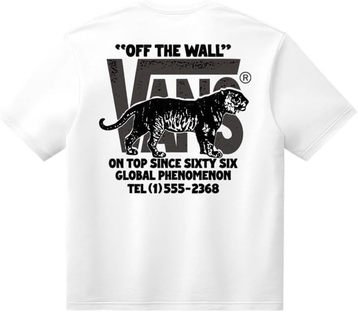 Detalle 2 de Vans Awaken Tiger SS tee Camiseta Hombre 185 g/m²