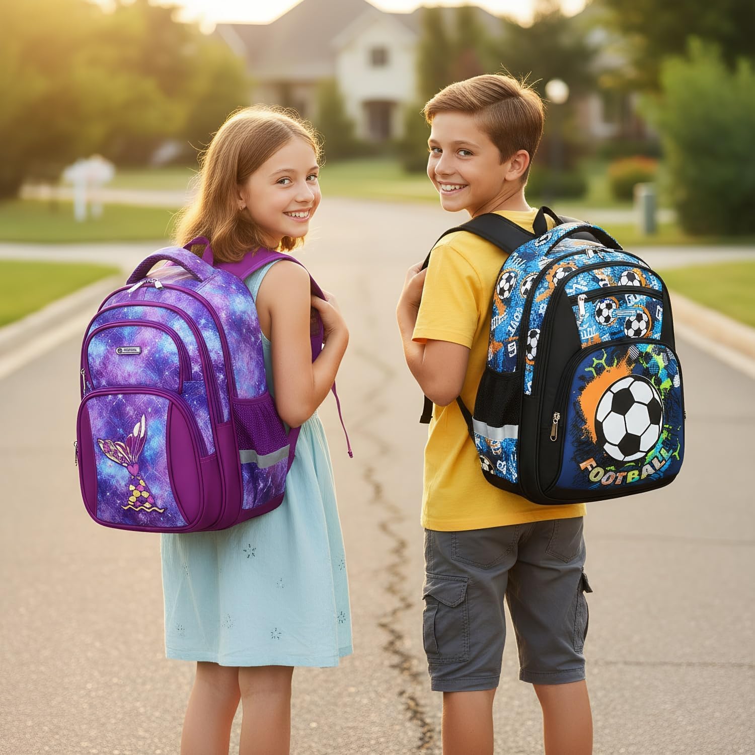 Thumbnail 1 de Zaino per bambini per ragazze 40,6 cm – Borsa scolastica resistente e confortevole