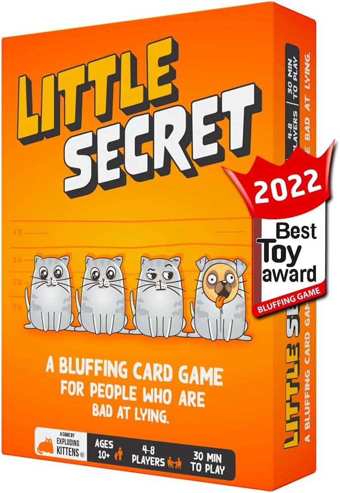 Detalle de Little Secret: Bluffing Board Game for 4–9 Players