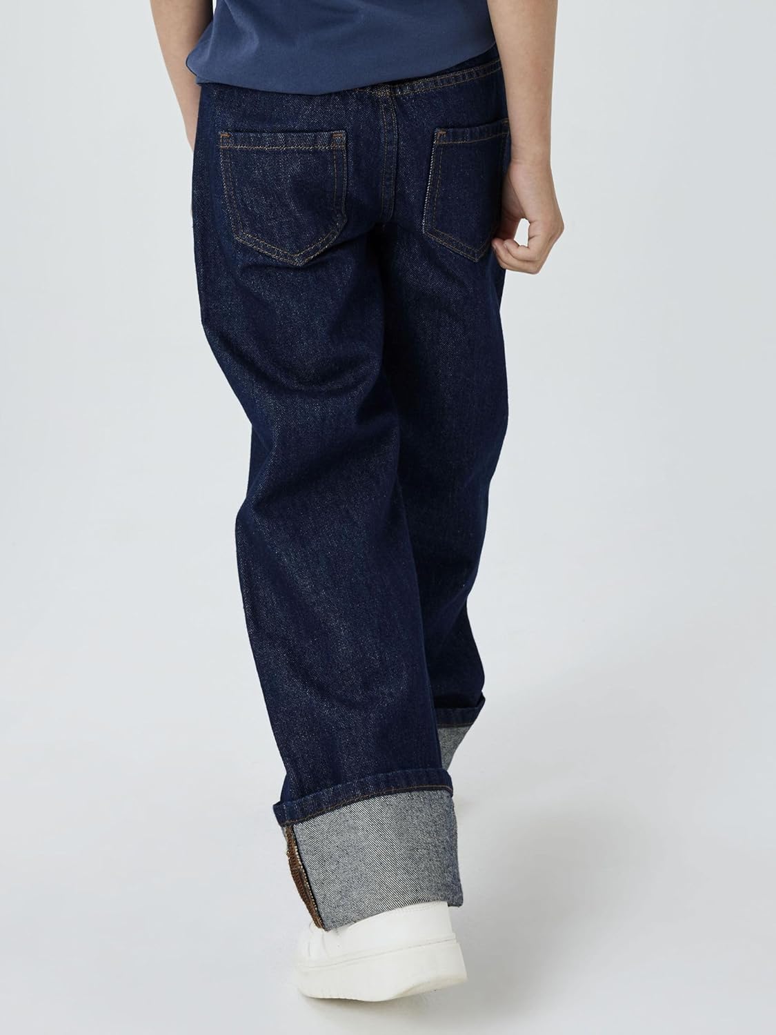 Detalle 2 de NAME IT Nkfrose Wide Jeans 4795-Ac J Fille – Jean enfant polyvalent et confortable