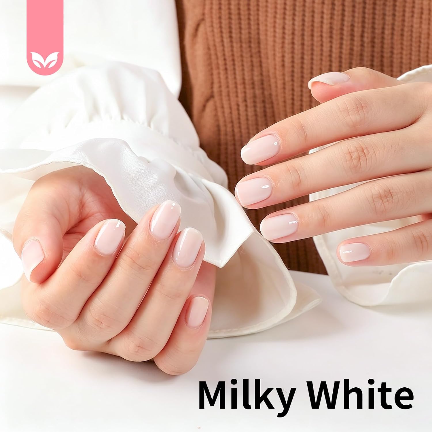 Thumbnail 4 de Morovan Nail Strengthener and Growth Milky White (Keratin + Calcium) Ridge Filler & Nail Repair Polish