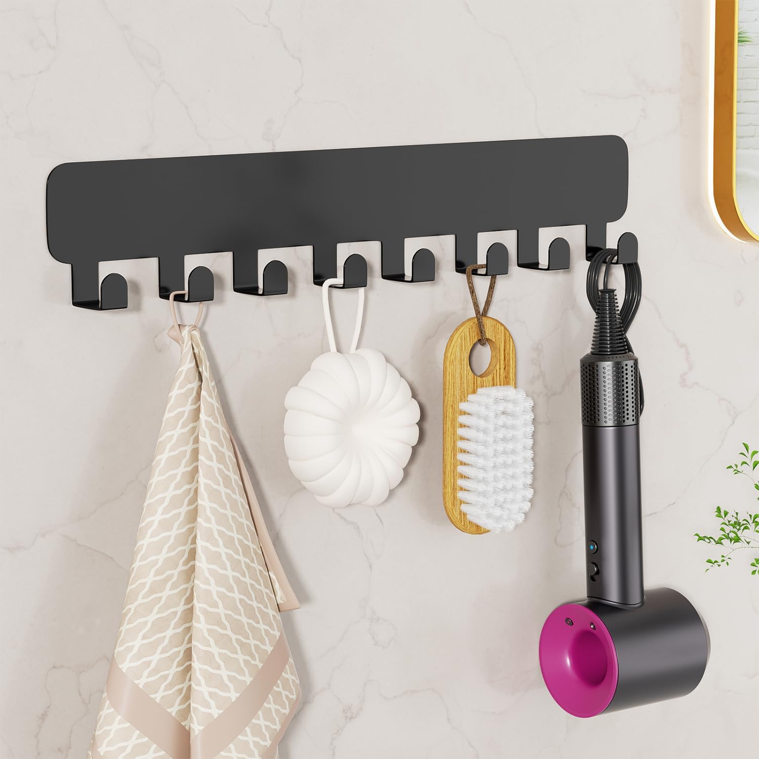 Thumbnail 4 de pickpiff Heavy Duty Self Adhesive 8 Hooks for Hanging, 2 Pack ⌛