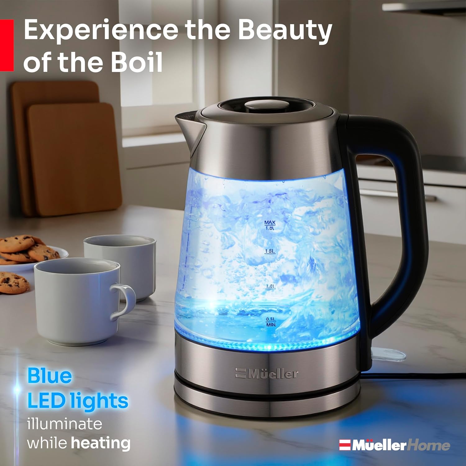 Detalle 2 de Mueller Rapid Boil Electric Kettle 1.8L