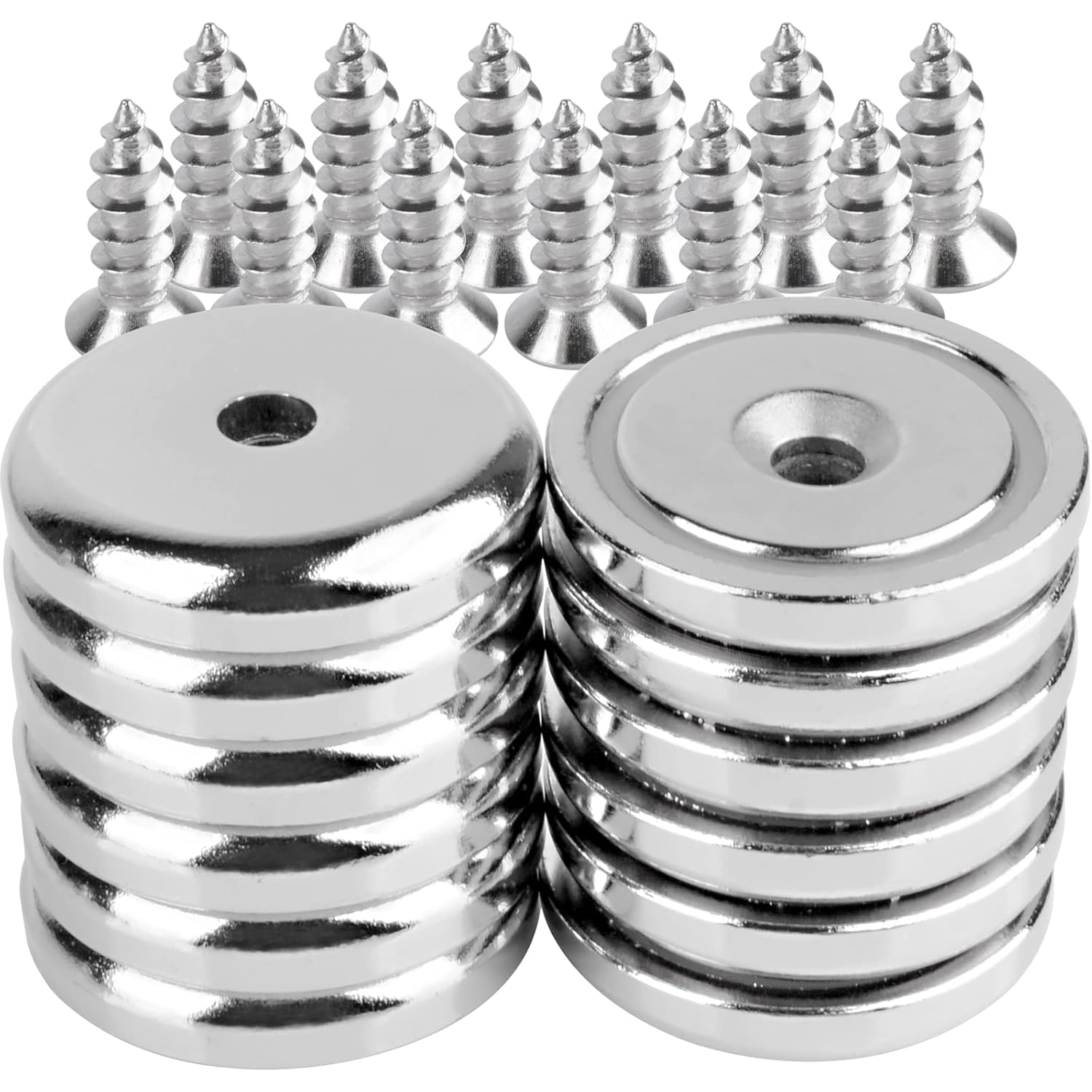 Detalle de Keukenket Neodymium Cup Magnets D36-12P
