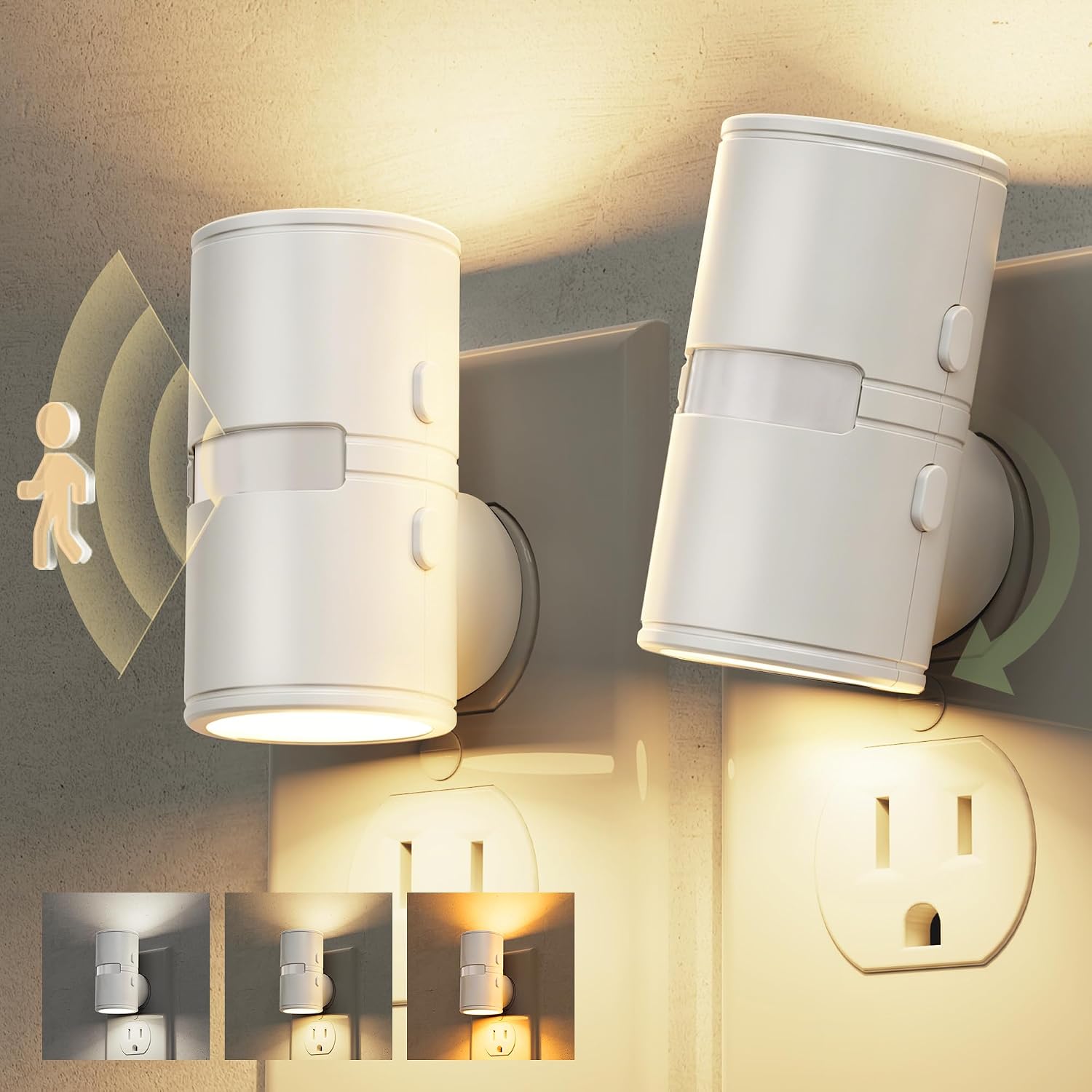 Detalle de L LOHAS Motion Sensor Night Light, Mini