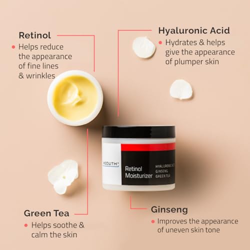 Detalle de YEOUTH Crema Retinol con Ácido Hialurónico y Ginseng