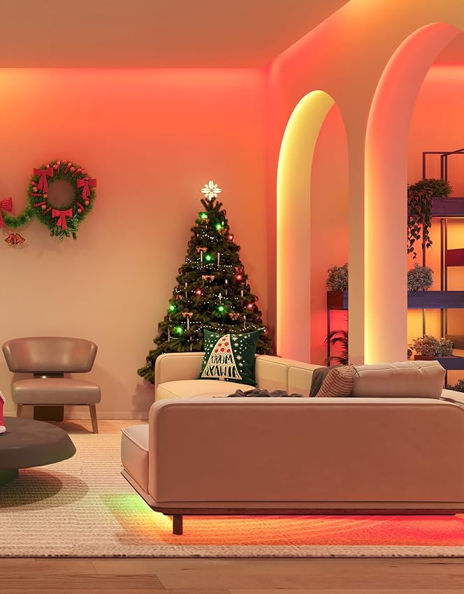 Detalle 2 de Govee RGBIC Strip Light 2 Pro 32.8ft LED strip lights