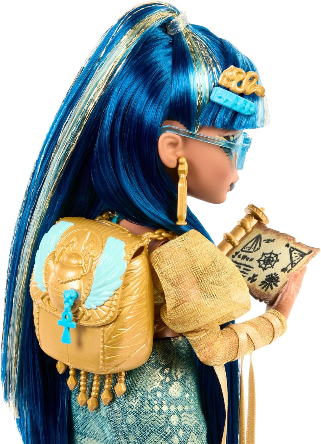 Thumbnail 4 de Monster High Cleo de Nile, Muñeca Momia con Cobra 🐍