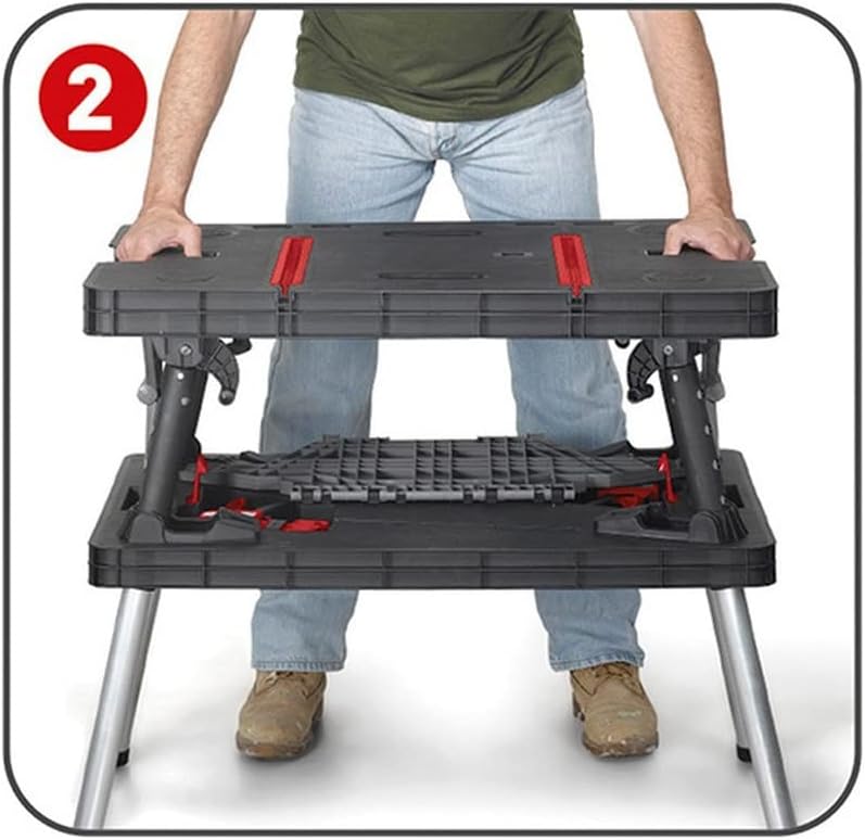 Thumbnail 2 de Keter mesa de herramientas plegable 85x55,5 cm