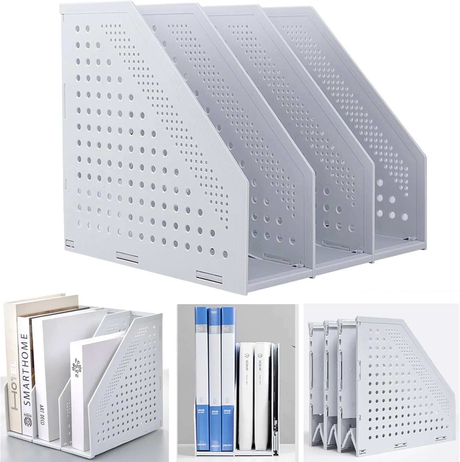 Detalle de Marte Vanci Collapsible File Holder 2 Compartments