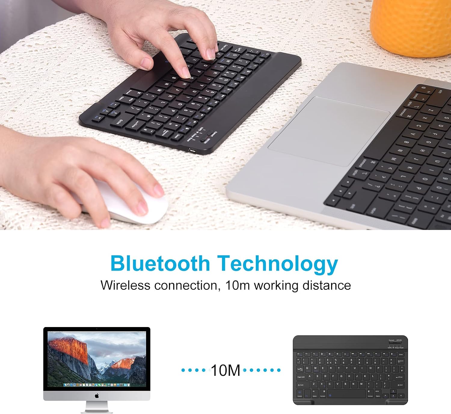Thumbnail 6 de PINKCAT Bluetooth Keyboard Ultra‑Slim