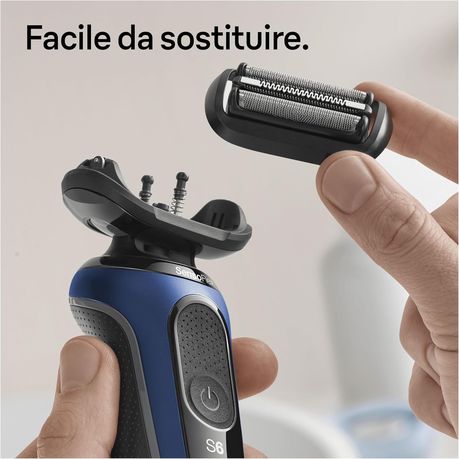Thumbnail 5 de Braun Serie 5 53B: testina originale per rasoi Elettrici Barba, compatibile Series 5 e 6