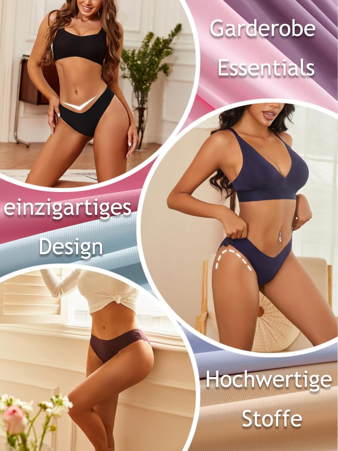 Thumbnail 6 de ALL OF ME Culottes Sans Couture Lot 6
