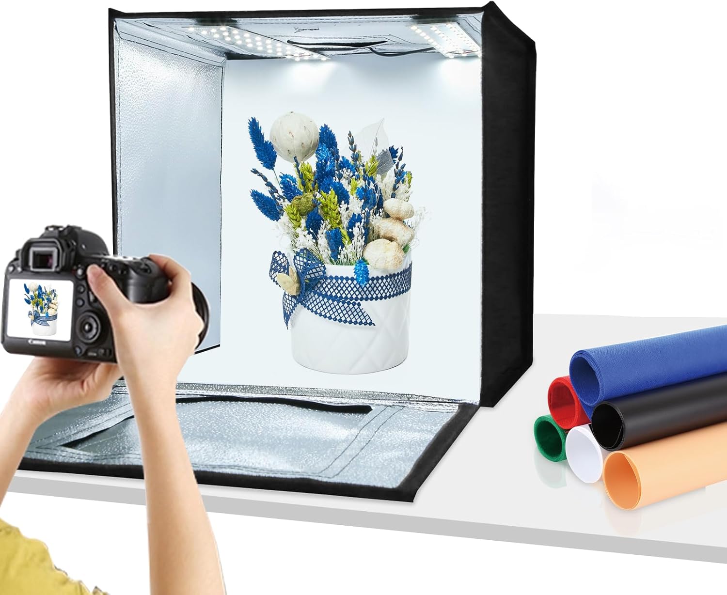 Detalle de PULUZ Light Box 40cm portable photo studio