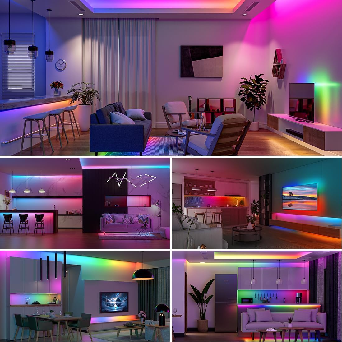 Thumbnail 3 de WS2811 RGB LED Streifen 5 m mit 60 LEDs/m