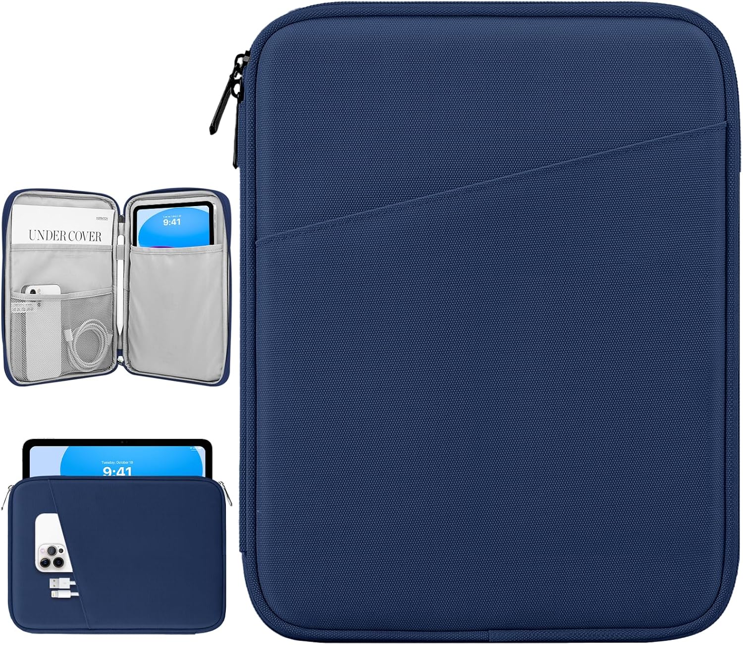 Detalle de Dadanism Tablet Tasche 9-11 Zoll Denim