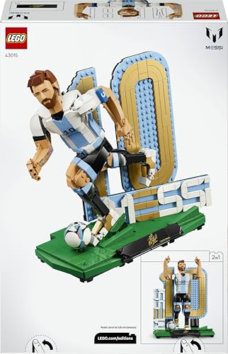 Thumbnail 7 de LEGO Editions Lionel Messi: Leyenda del Fútbol – Maqueta 3D de Figura y dos poses