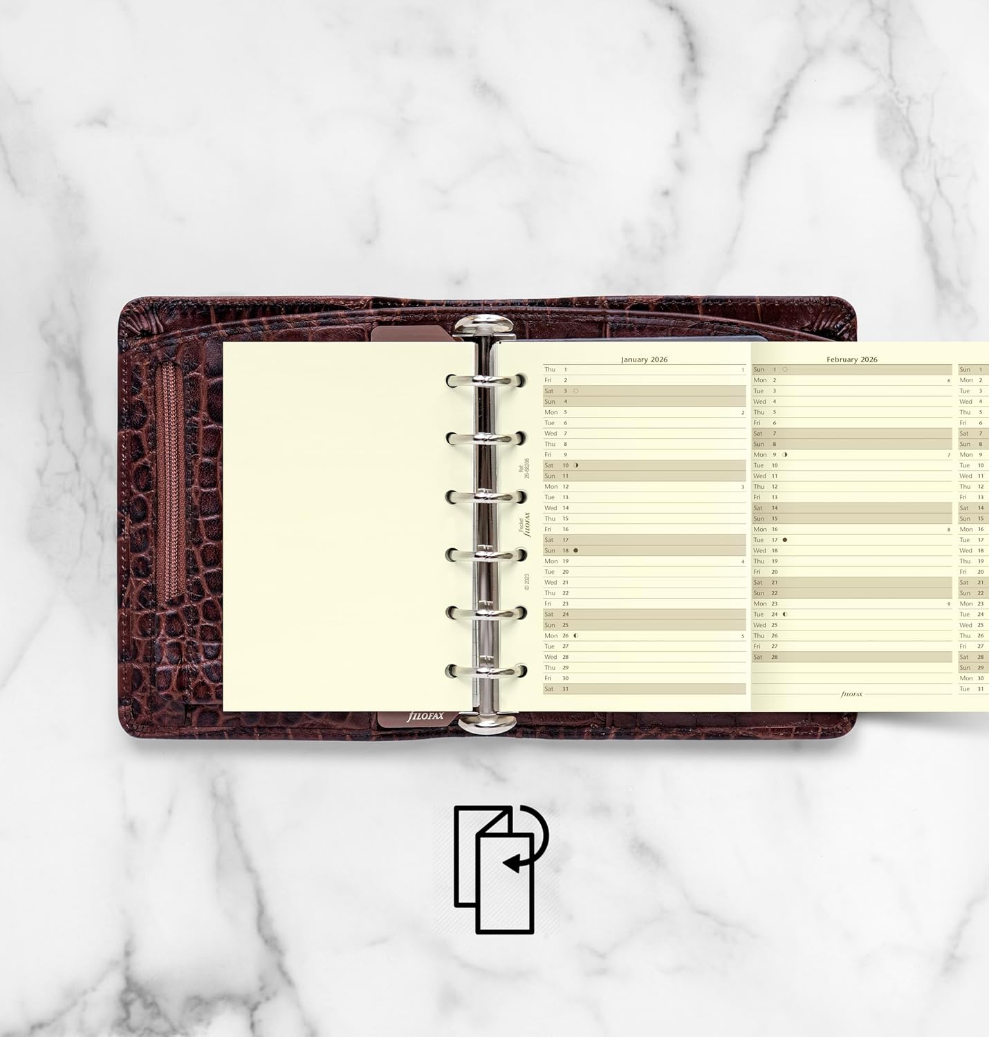 Thumbnail 2 de Filofax Pocket Yearspl agenda 2026