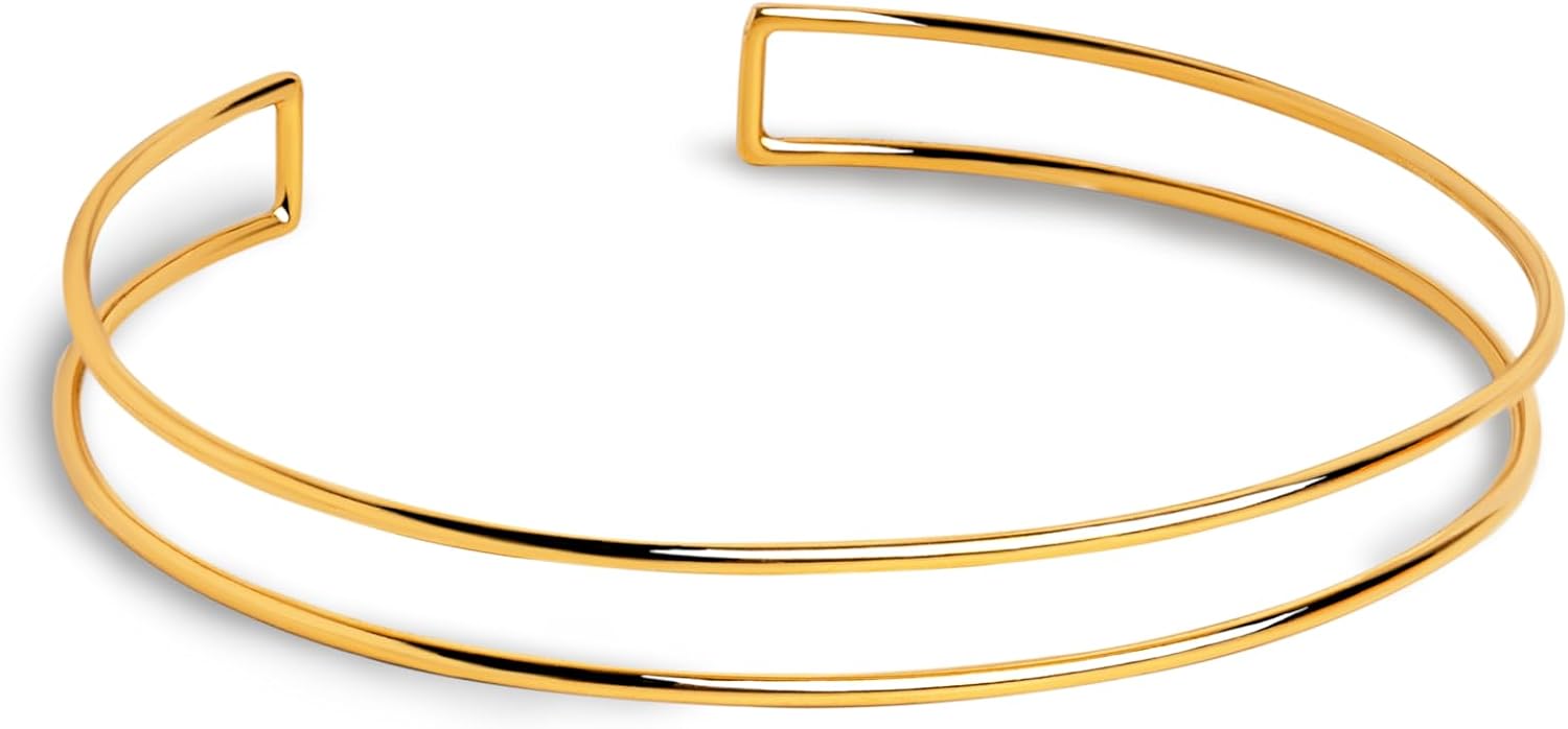 Detalle de SINGULARU Choker Double Ring 11 cm