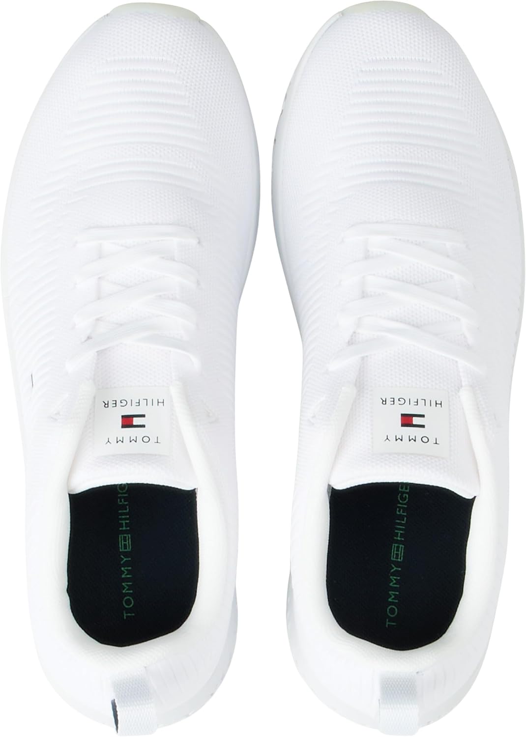 Detalle de Tommy Hilfiger Men’s Corporate Knit Rib Runner Trainers