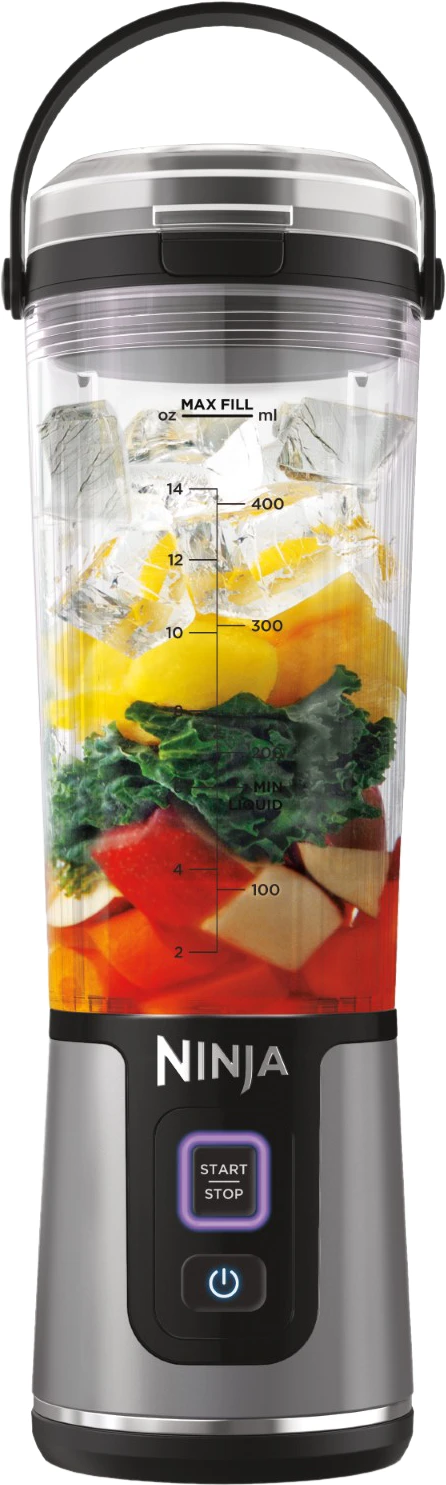 Thumbnail 15 de Ninja Blast BC151EUBK Schwarz: kabelloser Standmixer für Smoothies unterwegs
