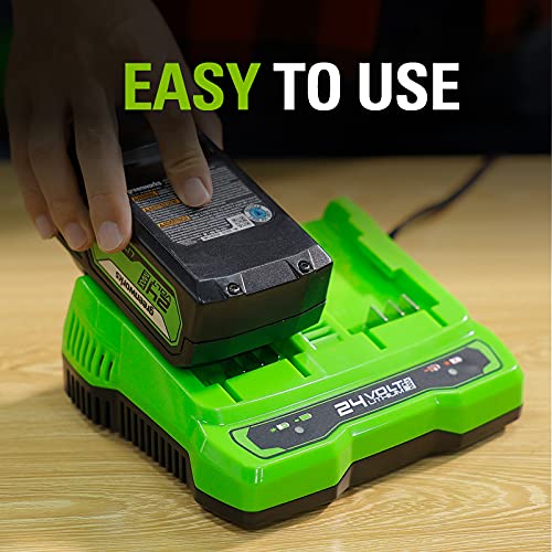 Thumbnail 4 de Greenworks G24X2C Cargador Universal Li-Ion 24V ⚡️